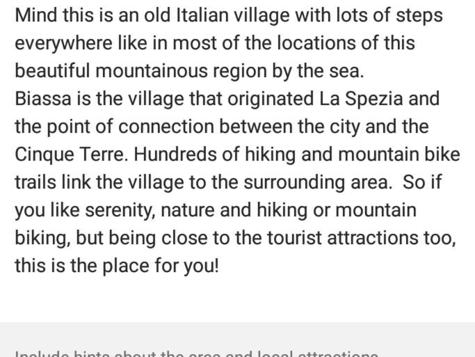 La Valle Degli Orti ลาสเปเซีย ภายนอก รูปภาพ